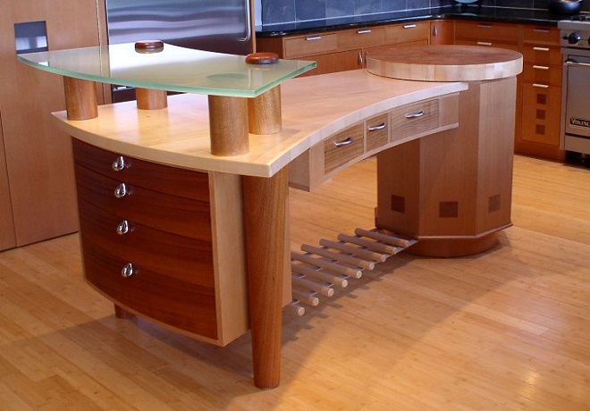 Woodworking-kitchen-island